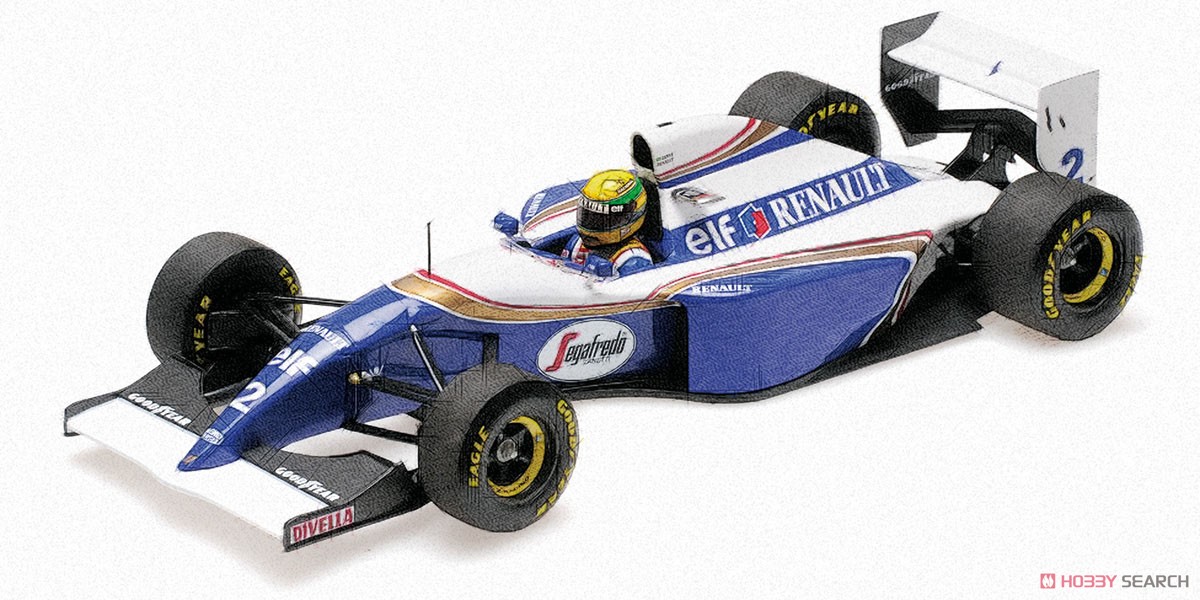 Williams Renault FW16 Ayrton Senna San Marino GP 1994 Dirty Version (Diecast Car) Other picture1