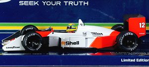 マクラーレン ホンダ MP4/4 アイルトン・セナ 1988 ワールドチャンピオン ウェザリング仕様 (ミニカー)