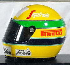 ヘルメット アイルトン・セナ ブラジルGP 1984 F1初出場 (ヘルメット)