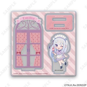 Re:Zero -Starting Life in Another World- Acrylic Stand Emilia ga Ippai Ver. 3 [Ippai Series] (Anime Toy)