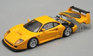 フェラーリ F40 LM プレスバージョン 1996 イエローモデナ w/BBS シルバーホイール (ミニカー)