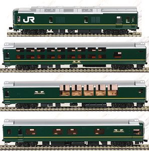 1/80(HO) J.R. Limited Express Sleeper Series 24 Type 25 `Twilight Express` Standard Set (Basic 4-Car Set) (Model Train)