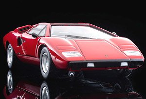 TLV-N Lamborghini Countach LP400 (Red) (Diecast Car)