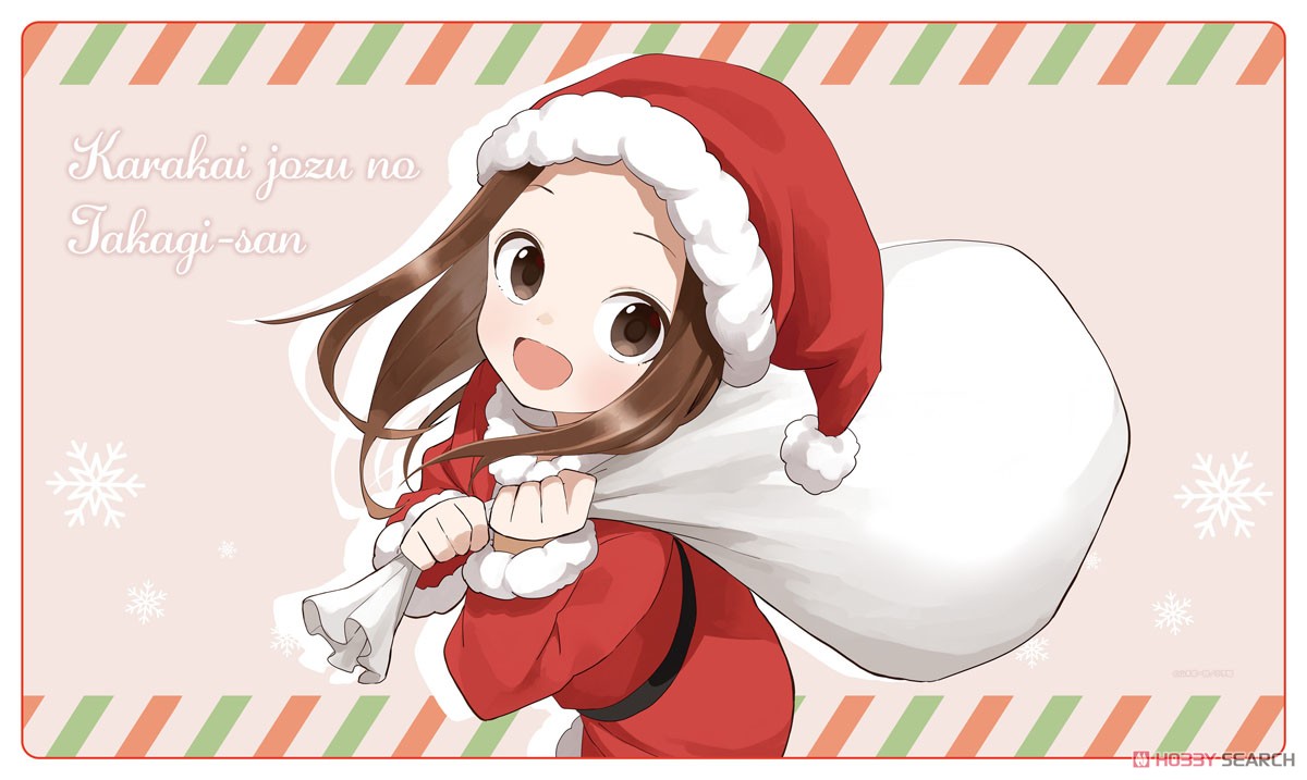 からかい上手の高木さん ラバーマット(クリスマス) (キャラクターグッズ) 商品画像1