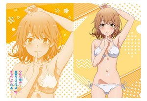 My Teen Romantic Comedy Snafu Climax [Especially Illustrated] A4 Clear File Iroha (White Bikini) (Anime Toy)
