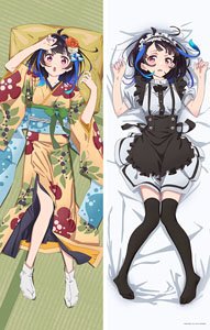 Rent-A-Girlfriend Season 3 [Especially Illustrated] Dakimakura Cover Mini Yaemori (Kimono & French Maid Ver.) (Anime Toy)