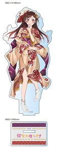 Rent-A-Girlfriend Season 3 [Especially Illustrated] Big Acrylic Stand Chizuru Mizuhara (Kimono) (Anime Toy)