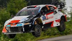 TOYOTA GR Yaris Rally1 HYBRID No.33 TOYOTA GAZOO Racing WRT Winner Rally Finland 2023 (ミニカー)