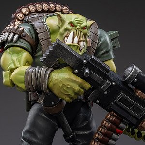 Warhammer 40K Ork Kommandos Snipa Boy Balrukk 1/18 Scale Figure (Completed)