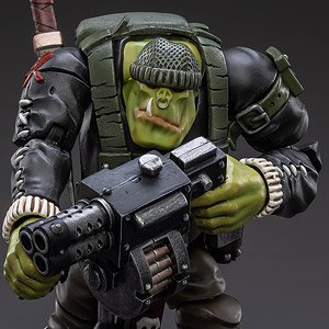 Warhammer 40K Ork Kommandos Dakka Boy Rotbilge 1/18 Scale Figure (Completed)