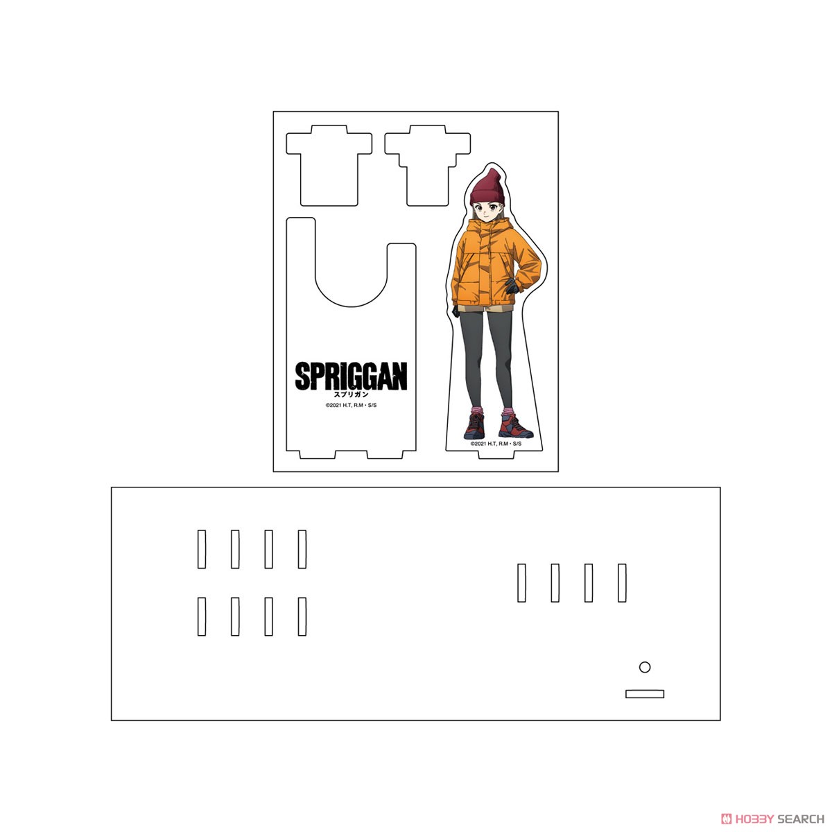 Spriggan Yoshino Somei Acrylic Equipment Stand (Anime Toy) 商品画像3