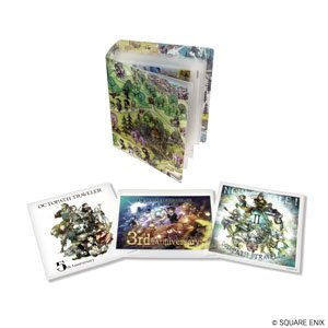 Octopath Traveler Series Mini Binder Art Sheet (Set of 16) (Anime Toy)