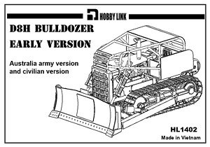 D8H Bulldozer Early Version (Full Kit) (Plastic model)