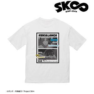 SK8 the Infinity Reki Kyan & Langa Hasegawa Words Big Silhouette T-Shirt Unisex S (Anime Toy)