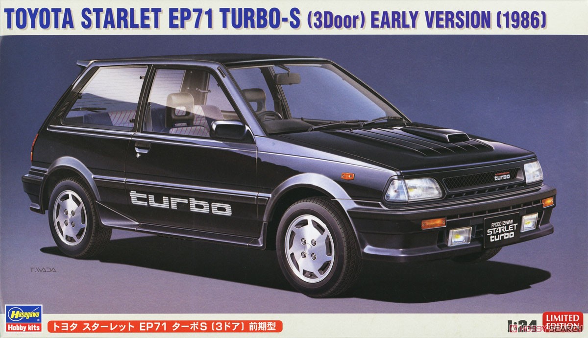 Toyota Starlet EP71 Turbo S (3door) Early Type (Model Car) Package1