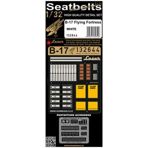 B-17 (White) - Seatbelts (for HK Model) (Plastic model)