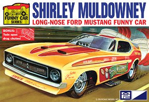 Shirley Muldowney Long-Nose Ford Mustang Funny Car (Model Car)