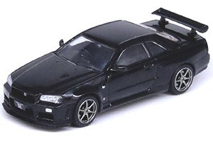 Nissan Skyline GT-R (R34) V-SPEC II Black (Diecast Car)