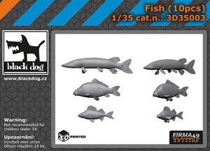 Fish (10pcs) (Plastic model)