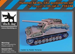 Hummel Sd.Kfz 162 accessories set (for Dragon) (Plastic model)