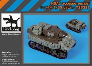 M5A1 accessories set (for AFV Club) (Plastic model)