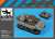 M5A1 accessories set (for AFV Club) (Plastic model) Package1