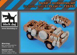 Jackal 2 accessories set (for Hobby Boss) (Plastic model)