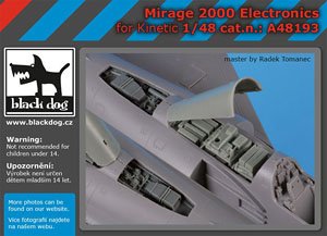 Mirage 2000 electronics (for Kinetic) (Plastic model)