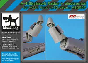 A -4 Skyhawk radar+electronic (for Hobby Boss) (Plastic model)