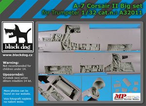 A-7 Corsair II big set (for Trumpeter) (Plastic model)