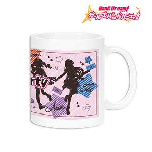 Bang Dream! Girls Band Party! Poppin`Party Ani-Sketch Mug Cup (Anime Toy)