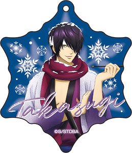 Animation [Gin Tama] Glitter Acrylic Key Ring [Winter Night Ver.] (5) Shinsuke Takasugi (Anime Toy)