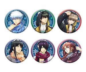 Animation [Gin Tama] Can Badge Collection [Winter Night Ver.] (Set of 6) (Anime Toy)