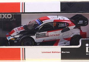 トヨタ GR ヤリス RALLY1 2023年モンテカルロラリー優勝 #17 S.Ogier/V.Landais スペシャルパッケージ (ミニカー)
