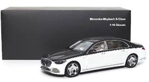 Mercedes-Maybach S-Class - 2021 - Obsidian Black/Diamond White (ミニカー)