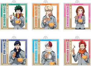 TV Animation [My Hero Academia] [Especially Illustrated] Acrylic Key Ring Collection [Oden Ver.] (Set of 6) (Anime Toy)