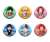 TV Animation [My Hero Academia] [Especially Illustrated] Can Badge Collection [Oden Ver.] (Set of 6) (Anime Toy) Item picture1
