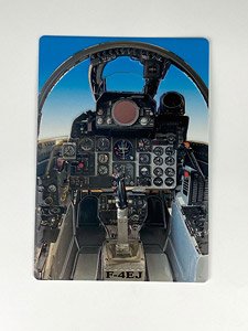 航空自衛隊 F-4EJ ファントム II コクピット 3D彫金 ステッカー (ミリタリー完成品)