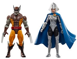 Marvel - Marvel Legends: 6 Inch Action Figure - Wolverine 50th Anniversary Series: Wolverine & Lilandra Neramani [Comic] (Completed)