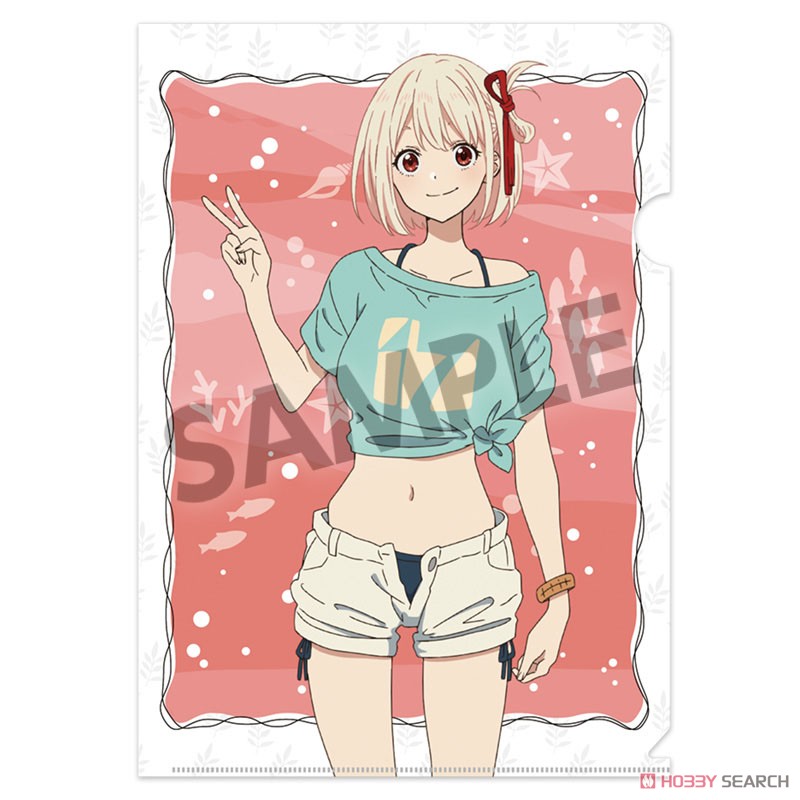Lycoris Recoil Clear File Chisato Nishikigi Hawaii Ver. (Anime Toy) 商品画像2