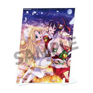 ハイスクールD×D HERO ビジュアルアクリルプレート vol.3 朱乃＆アーシア X`mas ver. (キャラクターグッズ)