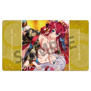 High School DxD Hero Rubber Mat Vol.3 Rias & Rossweisse Furisode Ver. (Anime Toy)