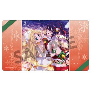 High School DxD Hero Rubber Mat Vol.3 Akeno & Asia X`mas Ver. (Anime Toy)