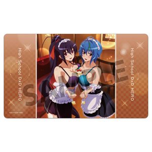 High School DxD Hero Rubber Mat Vol.3 Akeno & Xenovia Love Waiter Ver. (Anime Toy)