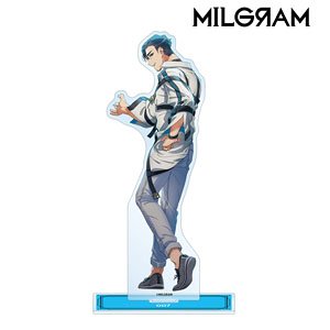 Milgram Kazui [Cat] Jacket Illustration Ver. Big Acrylic Stand (Anime Toy)