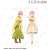 [The Quintessential Quintuplets Movie] [Especially Illustrated] Ichika Nakano Sakura Japanese Clothing Ver. & Sakura Dress Ver. Double Sided Dakimakura Cover (Anime Toy) Item picture1