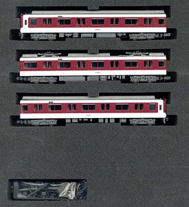 Kintetsu Series 2000 (Nagoya Line, 2001 Formation) Standard Three Car Formation Set (w/Motor) (Basic 3-Car Set) (Pre-colored Completed) (Model Train)