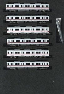 Tobu Series 30000 (Tojo Line, Early Type, Full Color LED, Car Number Selectable) Additional Six Middle Car Set (without Motor) (Add-on 6-Car Set) (Pre-colored Completed) (Model Train)