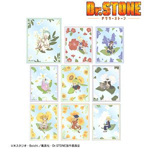 TV Animation [Dr. Stone] Trading Botania Acrylic Card (Set of 9) (Anime Toy)
