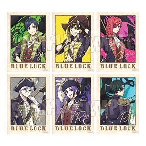 トレーディング箔押しブロマイド ブルーロック パイレーツver. 1セット (6個セット) (キャラクターグッズ)